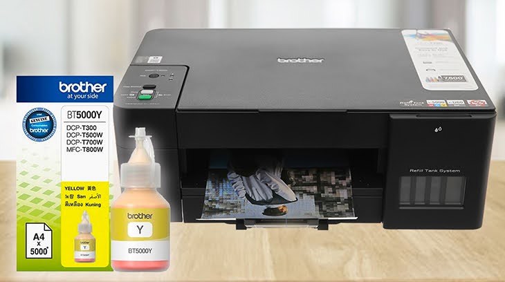 Chọn đúng loại mực chính hãng cho từng dòng máy Brother